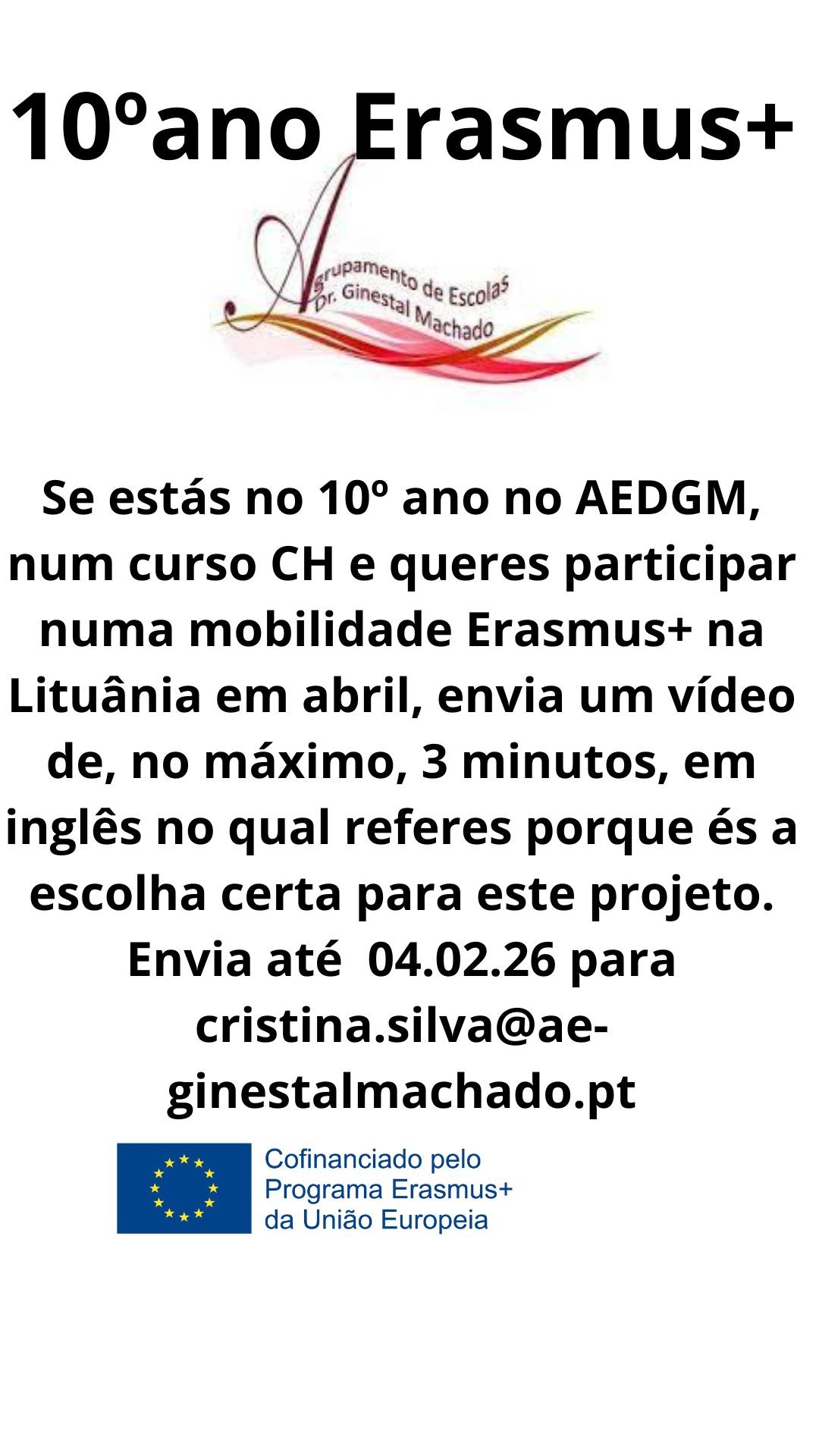 10.º ano Erasmus+